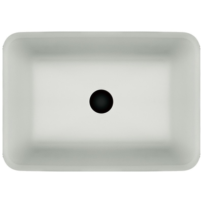 Βάθρο επάνω από αντίθετο ορθογώνιο Countertop λουτρών κύπελλων γυαλιού νεροχυτών σκαφών