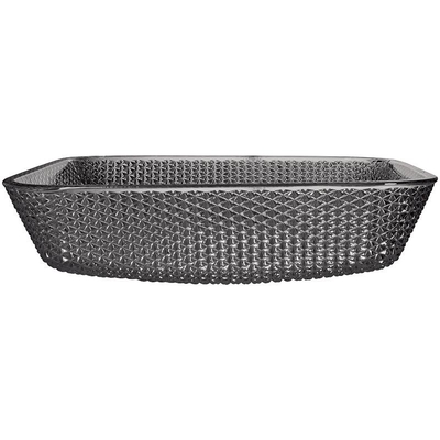 Countertop 400mm λεκάνη 12mm χεριών πλυσίματος πυκνά γκρίζο χρώμα για τη τραπεζαρία