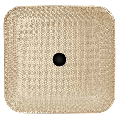 Countertop μήκους 400mm τετραγωνικό σκάφος 105mm λουτρών νεροχυτών ματαιοδοξίας